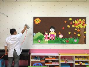 西安除甲醛案例之西安新城博毅幼兒園除甲醛